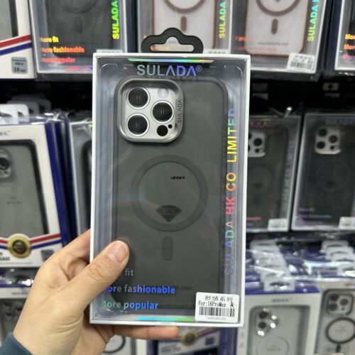 苏拉达舒感磁吸手机壳防刮磨砂壳
