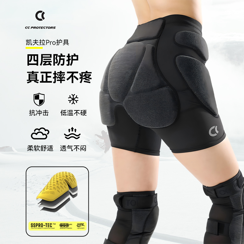 【CE认证】CCP滑雪护具凯夫拉