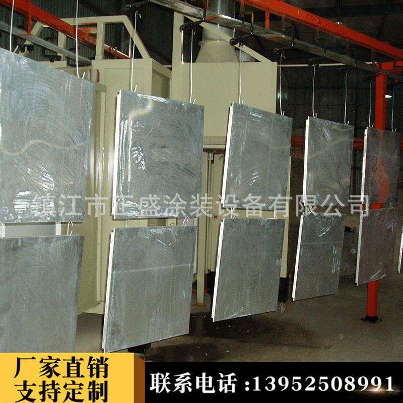 厂家专业供应天花板喷涂线 静电涂装除尘设备 工业自动喷漆设备