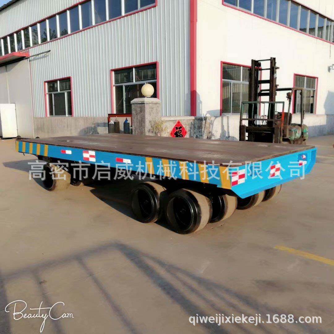 货源供应100吨平板拖车台面橡胶垫特种实心胎轮胎厂家供应