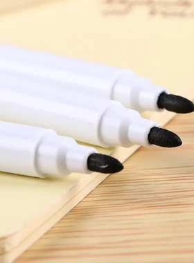 小号白板笔好写易擦白板配件少儿涂鸦画笔黑色水性记号笔
