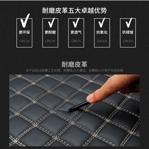专用于10 12 13 14 15 16 2018老款宝M马X1后备箱垫全包围进口尾