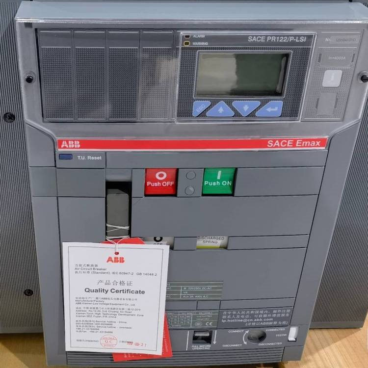 原装A BB万能断路器E2N2000 R2000 PR122/P-LSI WHR 3P 4P议价