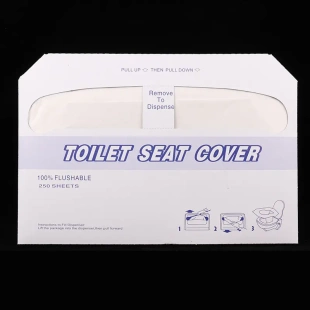 一次性马桶垫可溶水马桶垫纸1 可设计 2折木浆2两盒装