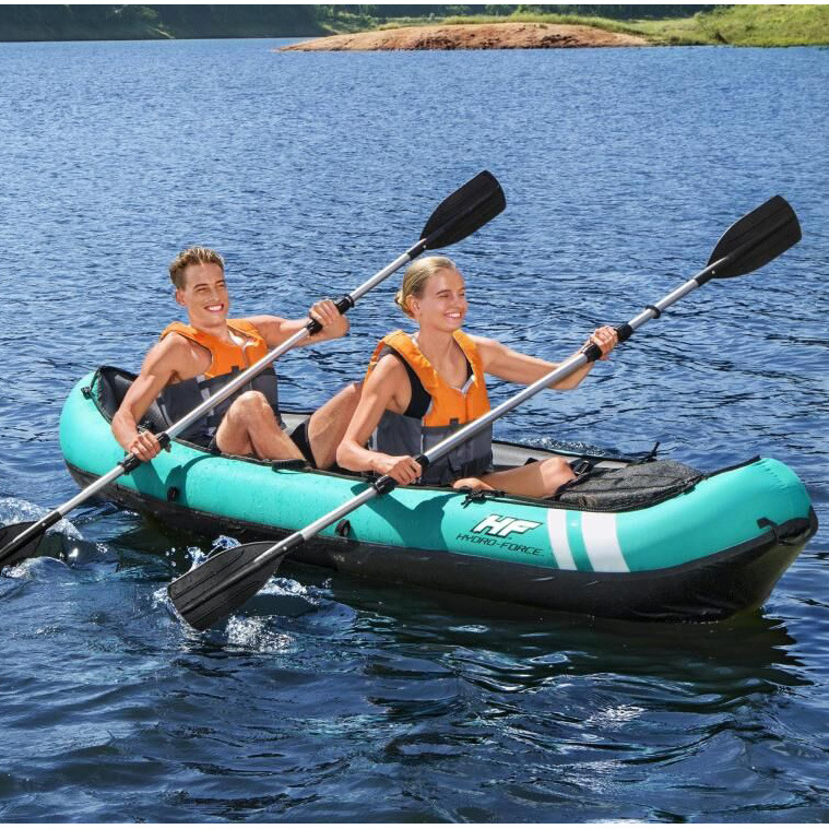 Bestway65052户外皮划艇冲锋舟充气加厚橡皮船气垫船钓鱼船