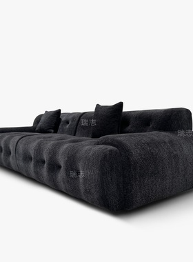 EXW定制跨境压缩真空卷包沙发定型棉布艺足球异形客厅 海外网红款