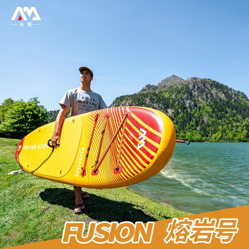 uaMarina/乐划23季熔岩号充气桨板sup冲浪板站立式划水板划浪板