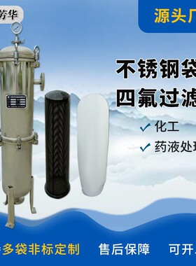 非标厂家衬四氟芯式过滤器 聚四氟乙烯精密过滤器 PTFE保安过滤器