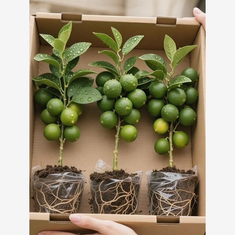 香水柠檬树盆栽水果树苗客厅绿植物带果可食用室内外阳台四季结果