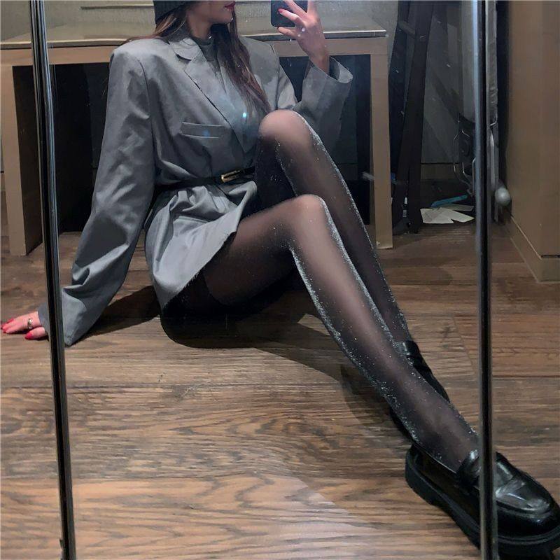 珠光丝袜防勾丝薄款亮晶晶珠光韩闪亮丝袜夏季美肤袜黑色光腿神器,女士内衣/男士内衣/家居服,连裤袜/打底袜,淘宝优惠券,粉丝福利购,淘宝优惠卷