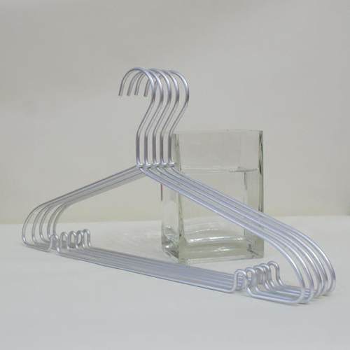 包邮出口铝合金衣架肩无痕创意金属衣架 节约空间