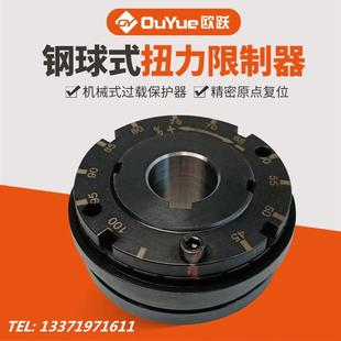 TSC钢球式扭力扭矩限制器AQ可调滚珠过载电机保护器安全离合器厂