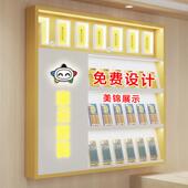 刮刮乐展示墙彩票销售柜福彩展示架体彩店展示柜背景墙面装 饰定制