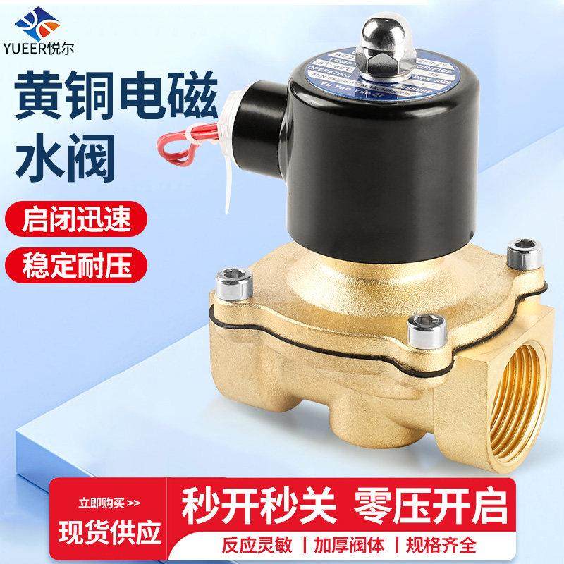 常闭电磁阀进水管道排水两通高压电子控制电水阀开关220v24v线圈,标准件/零部件/工业耗材,其他气动元件,淘宝优惠券,粉丝福利购,淘宝优惠卷