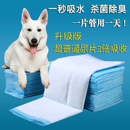 宠物尿片狗狗尿垫加厚100片包邮除臭金毛大型犬尿不湿隔尿垫大号