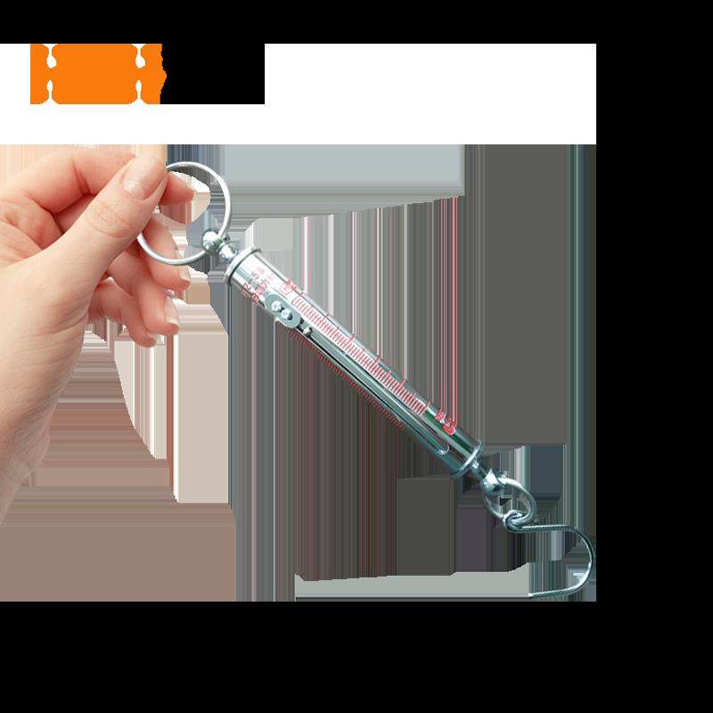 双杰LTZ-1弹簧测力计LTZ-5管型测力计100N拉力计200N/500N拉力表