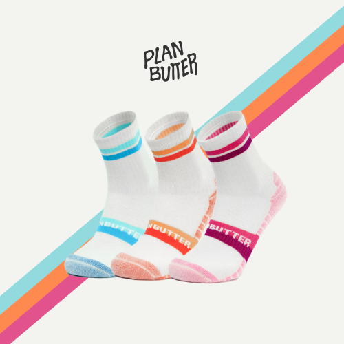 薄荷冰感户外运动徒步通用短筒袜