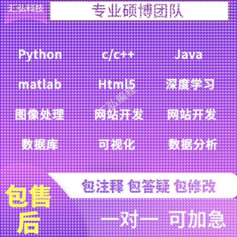 Python代编程 /Java/数据分析 Matlab/Javascript c/c++/深度学习