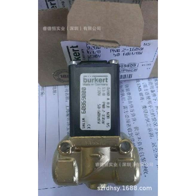 burkert 0280 AB 8.0 13.0 NBRMSG1/2 24v 电磁阀 新品 6281EV AB
