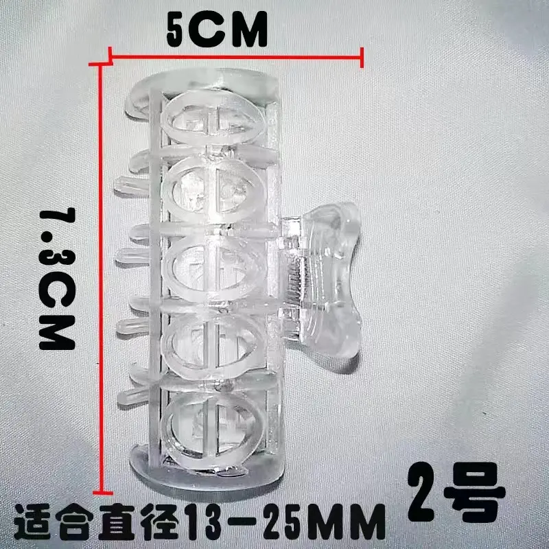 美发耐高温固定夹子陶瓷数码热烫机器夹烫发卷发隔热棉夹发廊使用