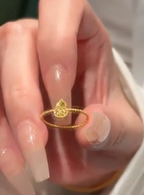 2025新款爆款爆闪碎冰冰葫芦戒指古法重工锤纹指环一件