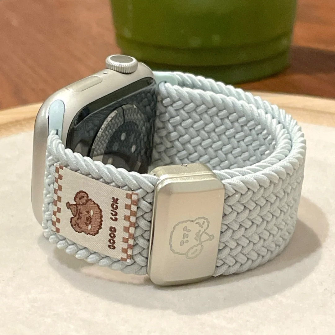 iWatchS10尼龙编织磁吸扣表带