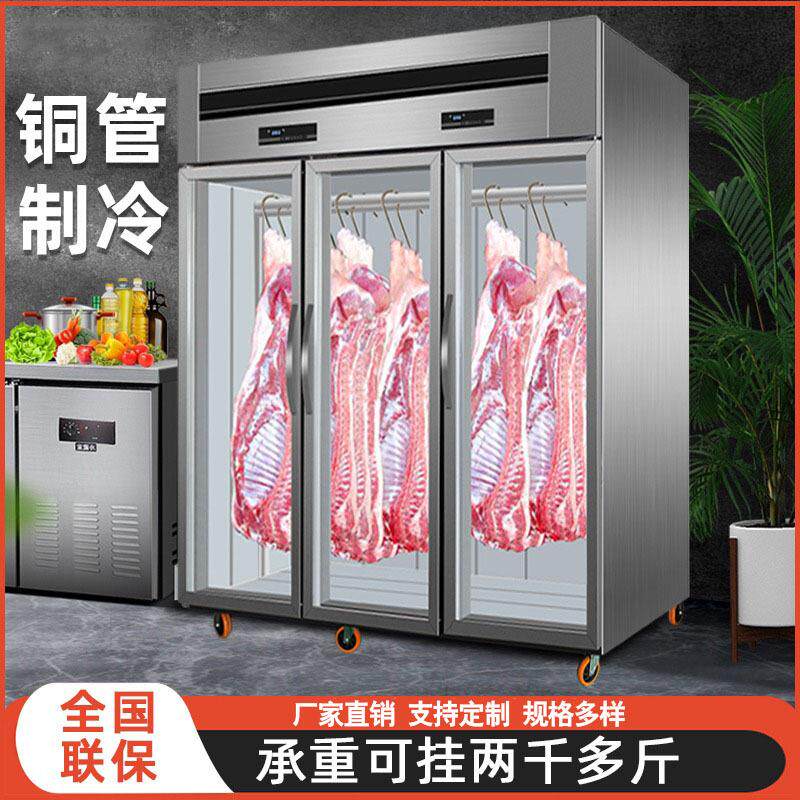 肉柜商用猪牛羊肉排酸保鲜柜商用冷冻冷藏保鲜柜吊肉柜立式冷柜