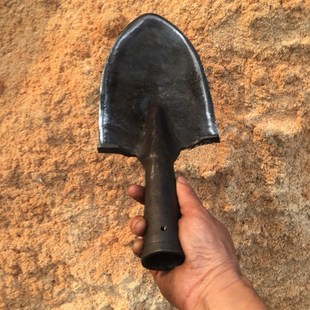 手工锻打工兵铲户外开路铲铲斧多功能工兵铲驴友户外野营铲子斧铲