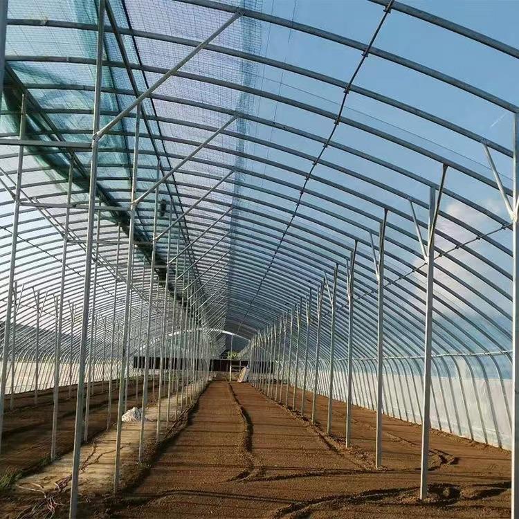 蔬菜种植大棚骨架镀锌钢管设计安装暖棚温室大棚骨架