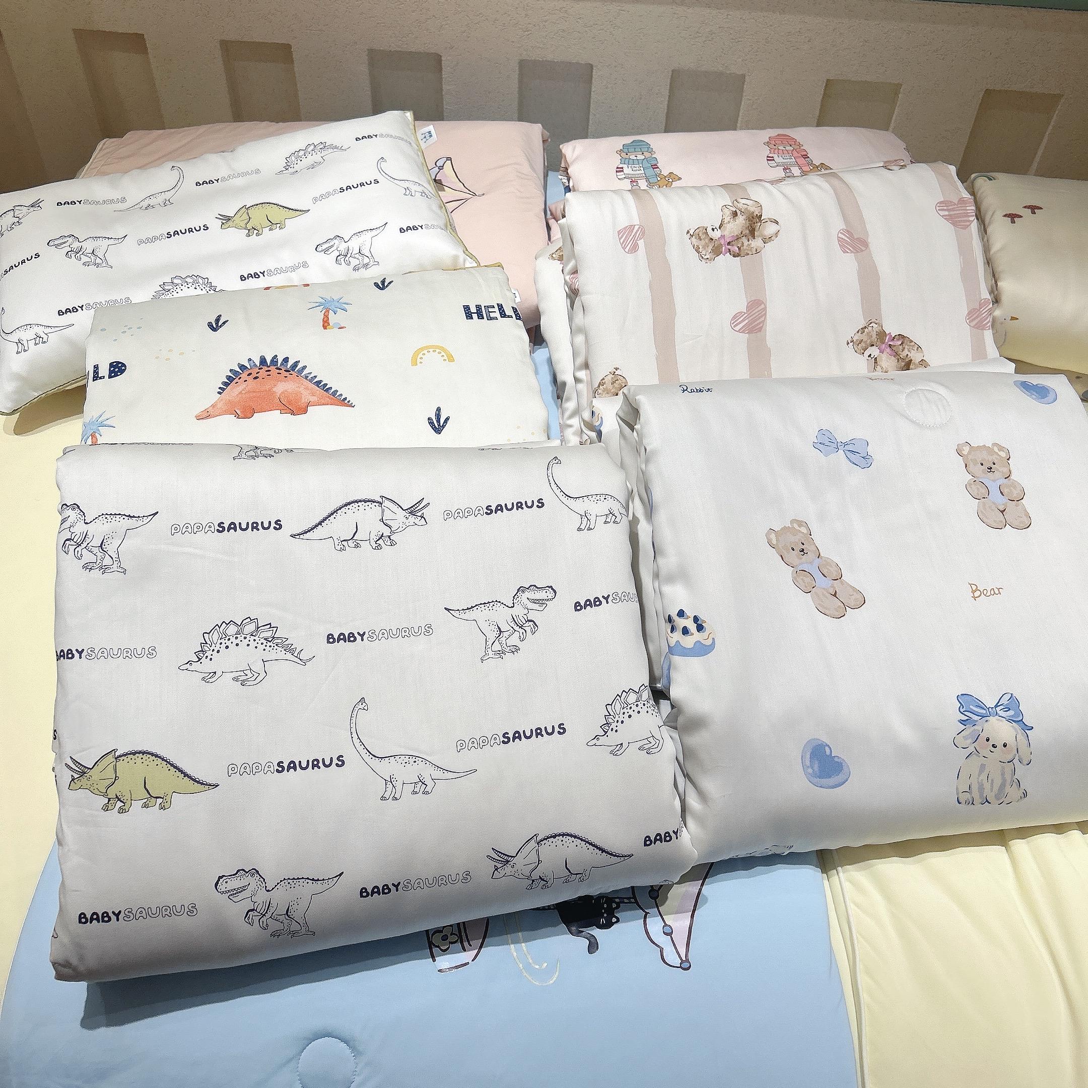 特价A类宝宝儿童天丝夏凉被120*150幼儿园夏被可机洗单人空调被