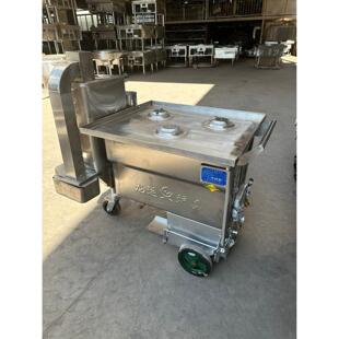 龙运炉具 LY-1-不锈钢外壳+内胆 三孔蒸包炉 厂家直销(煤炭灶)