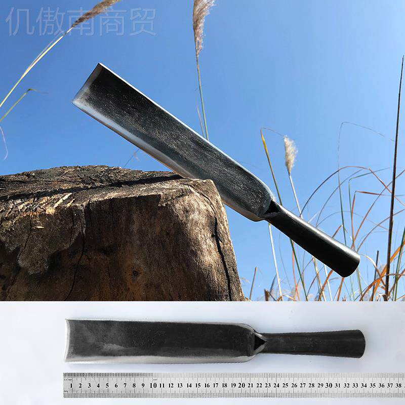 j8洞开路挖洞多功能柴刀打手工打锻WES劈外铲子农用野营砍树户铁