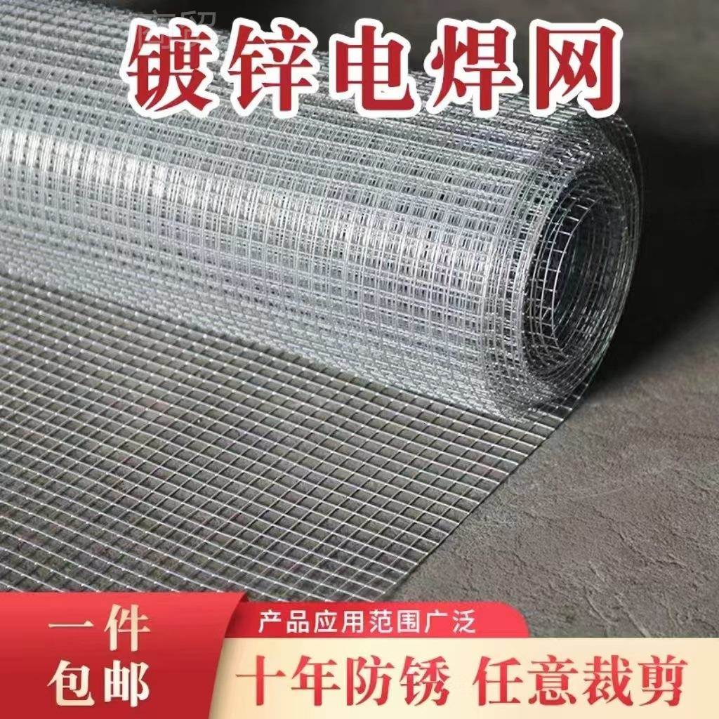 贸镀华锌铁丝网鸡鸭阳台鹅防封窗防鼠围网鸡笼防LDP猫盗栏窗鸟笼
