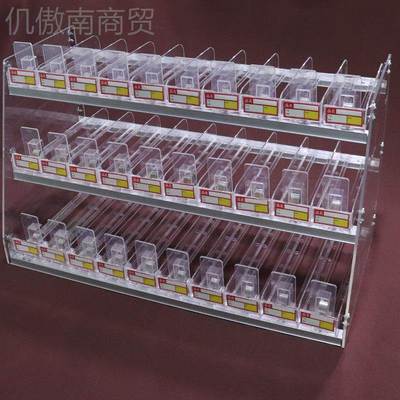 烟j8架子展架架自替换香烟推示烟器支烟63967售柜中动弹推拉超市