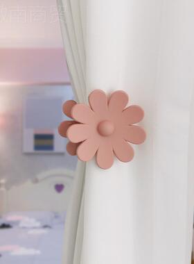 ll儿童房17977卡通窗帘免卧室软装饰男女孩窗扣帘夹子窗间帘点缀