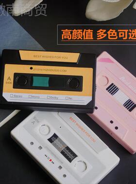 生ll录音留声声卡磁带贺卡告片可YVB录音情侣白节日有礼物创