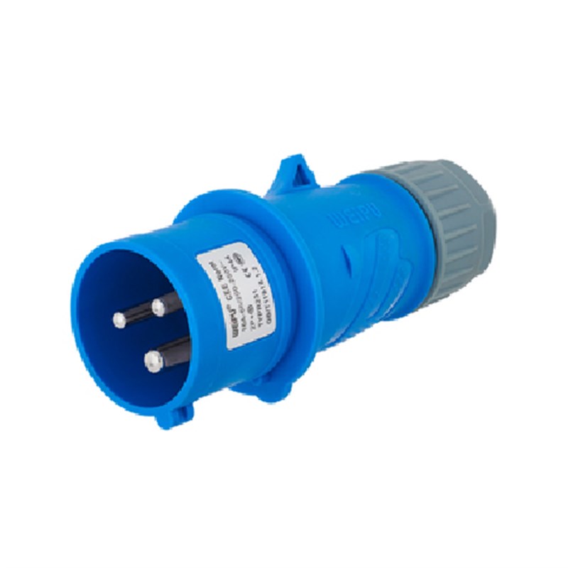 WEIPU 威浦工业插头16A3芯TYPR231/TYP531/631/2601/6601防水IP44