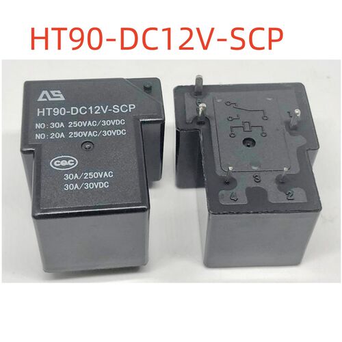 全新原装 5脚 继电器 HT90-DC12V-SCP T90-1C-5P-12V-30A