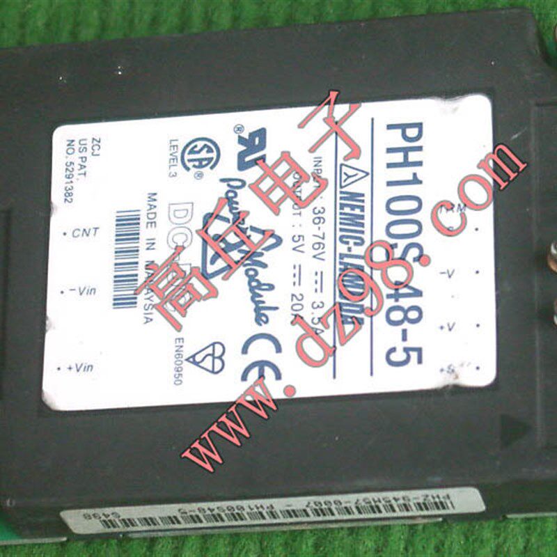 LAMBDA PH100S 48-5 直流 电源 模块 48V 变到 5V 20A