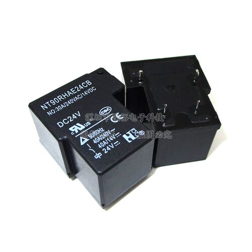 福特继电器NT90RHAE24CB DC24V30A 4脚 一组常开 T型焊机专用原装