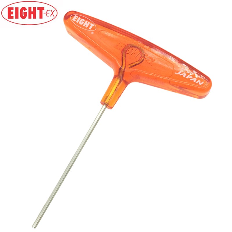 日本进口EIGHT百利T柄内六角扳手T型扳手18-2 3 2.5 3 4 6 8 10mm