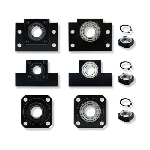 滚珠丝杆杠支撑座固定端立式BK10BF12/EK06EF08卧式FK20FF2530