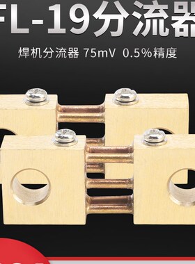 FL19型逆变电焊机外附专用直流分流器定值400A75mV电流取样手工焊