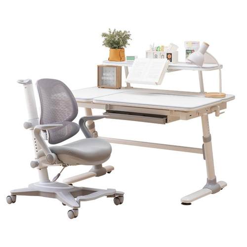 台湾威尔well代工厂儿童学习桌椅套装中小学生书桌写字桌升降课椅