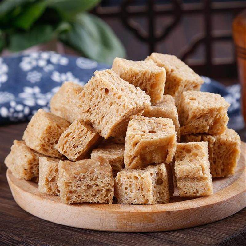 烤麸丁凉皮专用面筋块凉拌