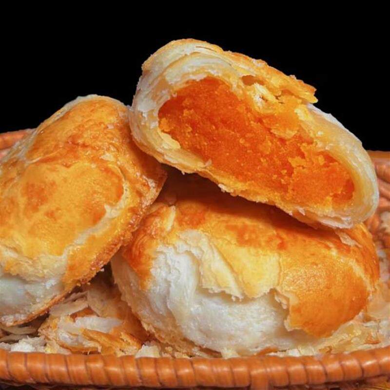 新货黄庄月饼现烤现发手工
