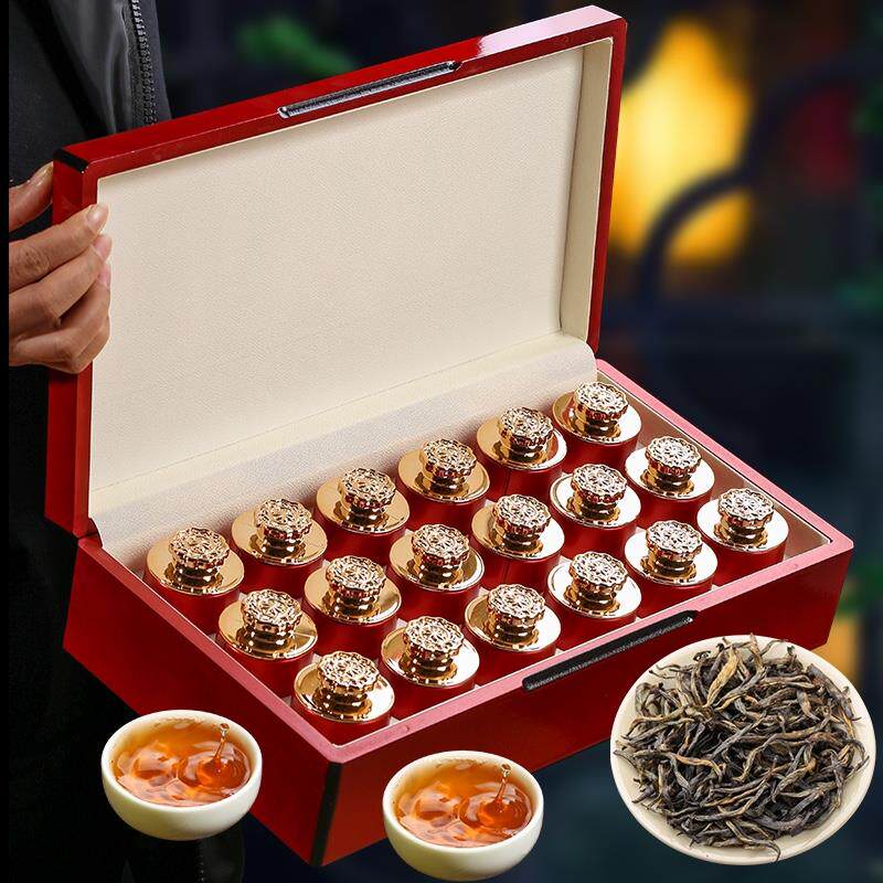 新日期金骏眉红茶茶叶特级浓香型武夷山桐木关金俊眉礼盒装罐装送