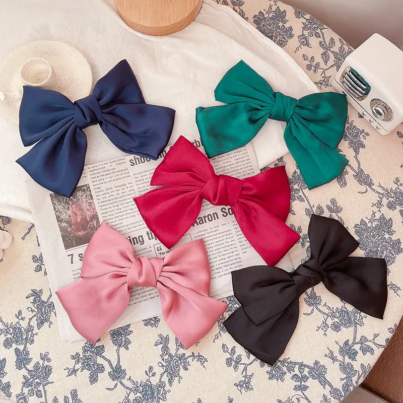 玫瑰的故事刘亦菲同款时尚红色马尾发夹头饰女结发饰盘发发抓