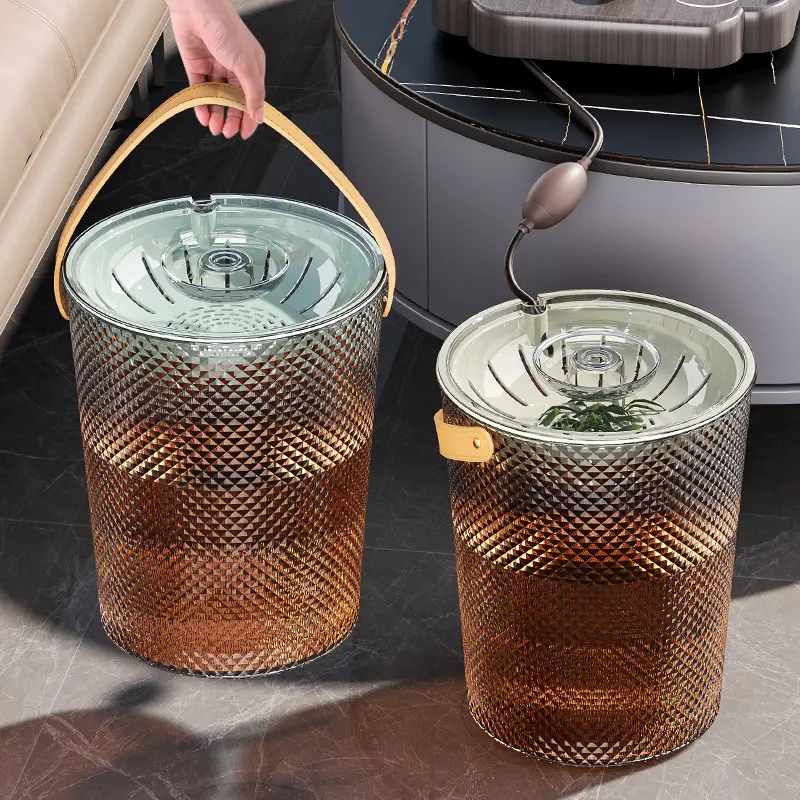 茶水桶废水桶家用茶台接泡茶专用垃圾桶茶桌大容量排水茶桶茶渣桶