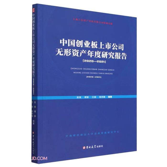 中国创业板上市公司无形资产年度研究报告. 2020—20